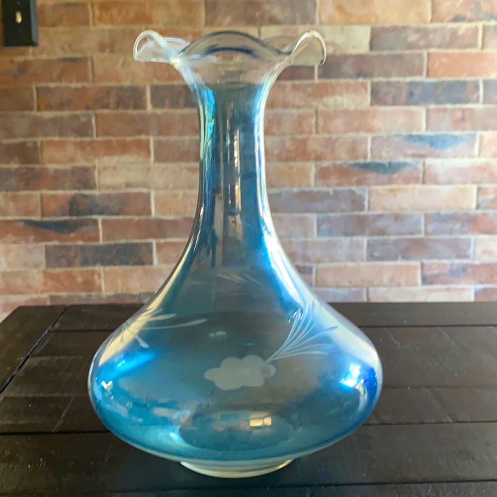 Vintage glassware vase